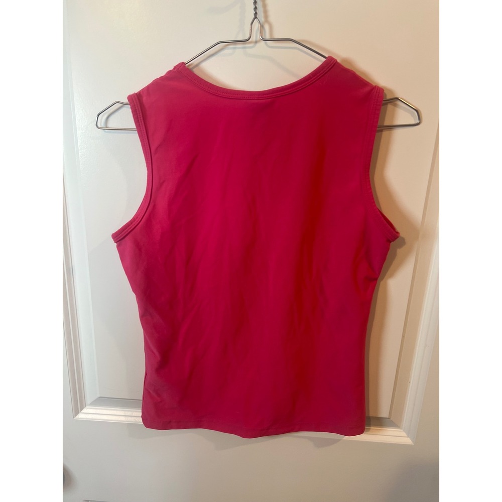Nike Womens Tank Top Dri-FIT Pink Medium - Picture 3 of 6